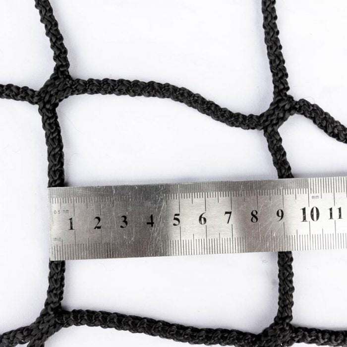 Extra Heavy Duty Cargo Net 100mm Mesh Black