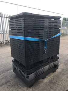 Bespoke gripper webbing sling assembly.