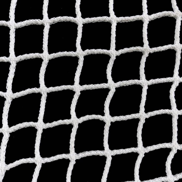 Extra Heavy Duty Cargo Net 1.4m x 1.1m with Border Rope 45mm Mesh White