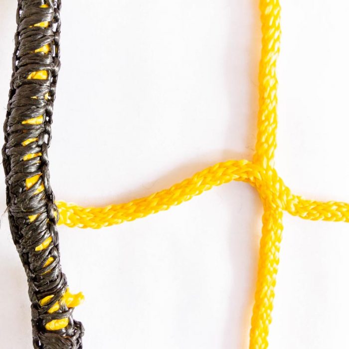 Extra Heavy Duty Cargo Net 1.6m x 1.2m 100mm Mesh Yellow