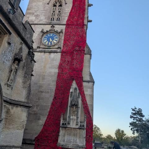 Poppy Net by Nets4You Supplied to Mitie for a Church