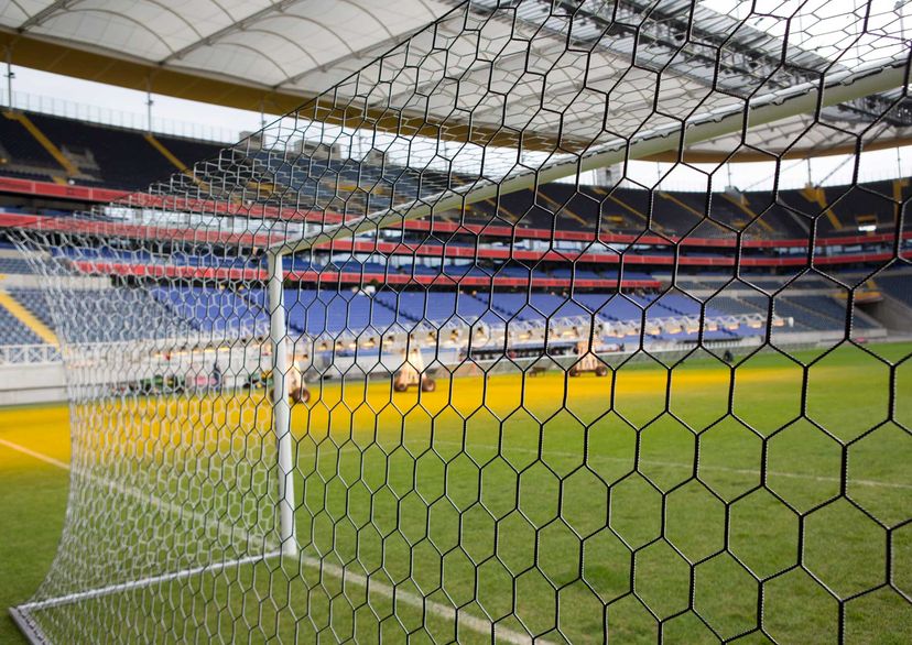 Pair of Full-Size Box Style Football Net 24ft x 8ft