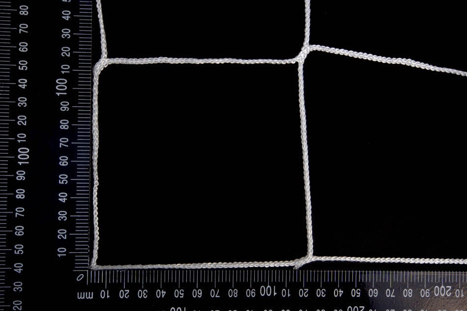 Pair of 9Vs9 (9-a-side) Football Nets 16ft x 7ft - 2.3mm Diameter