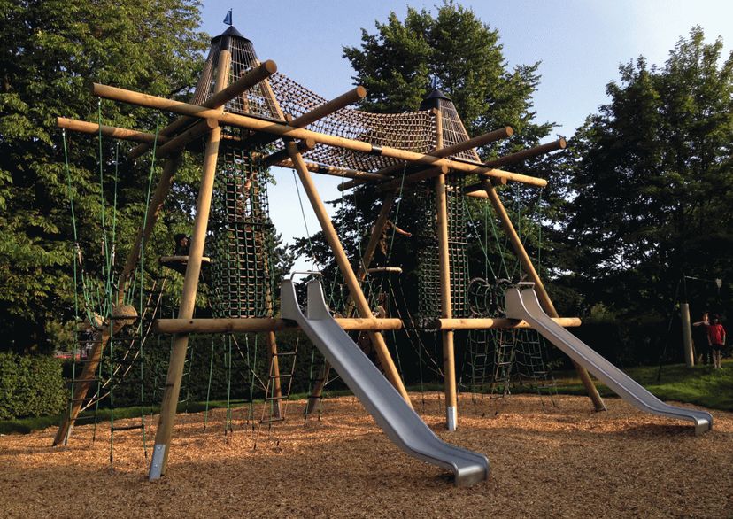 "Black Forest" Combination Bird's Nest Tower - Made in Germany