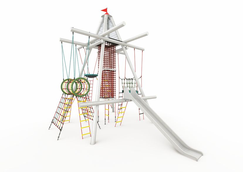 “Black Forest” Bird’s Nest Tower - Steel Version - Made in Germany