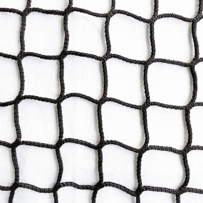 Heavy Duty Cargo Net Black 4m x 2m 45mm mesh