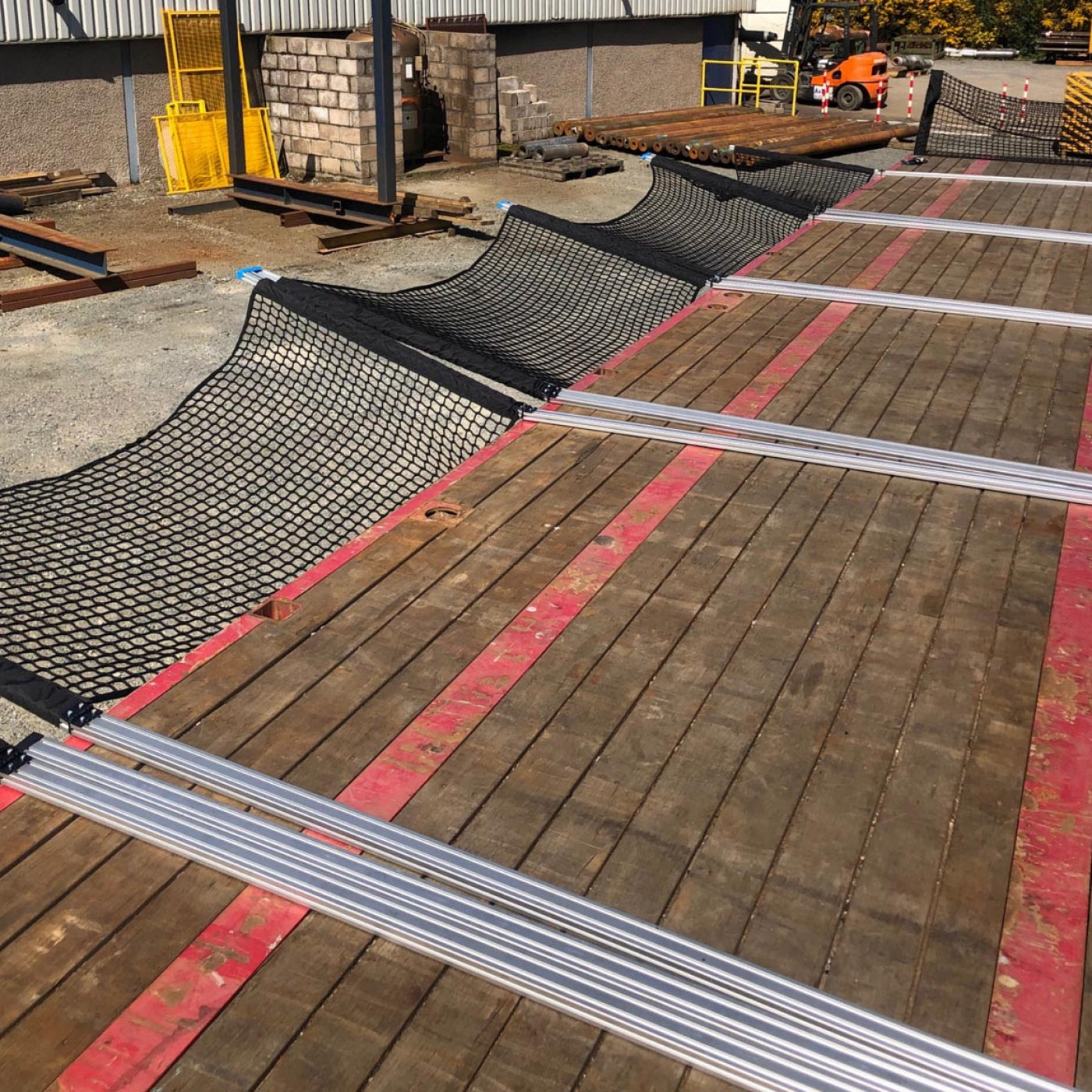 Cargo Net Railing Cargo Nets Gallery | Nets4You | Bespoke Nets, UK Netting Manufacturer ...