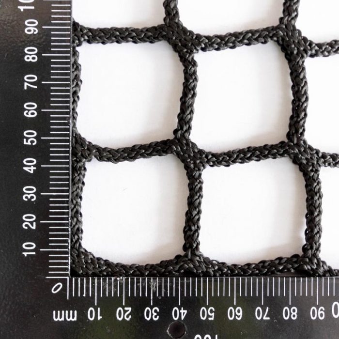 Extra Heavy Duty Cargo Net 1.4m x 1.1m with Border Rope 45mm Mesh White