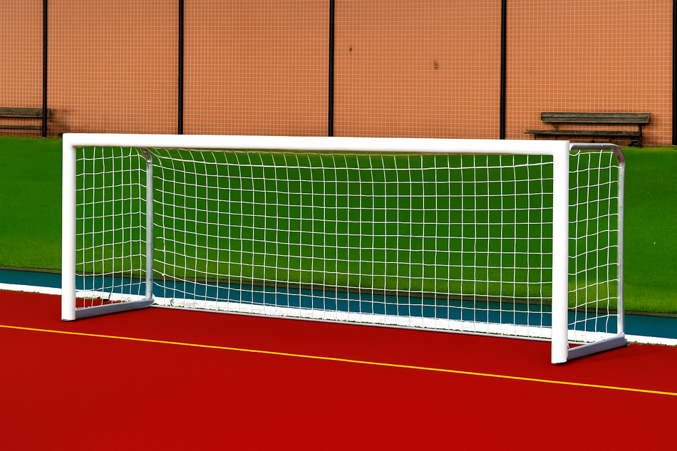 Pair of 5vs5 (5-a-side) Junior Goal Nets 12ft x 4ft - 3mm Diameter