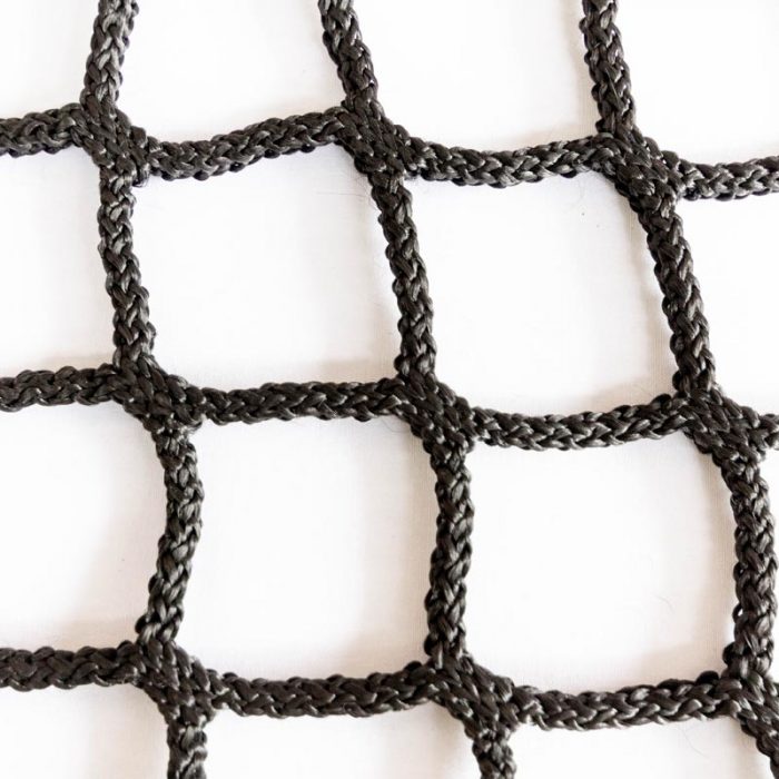 4mm Knotless Coated Polyester Tennis Net 12.72m x 1.07m With Top Band