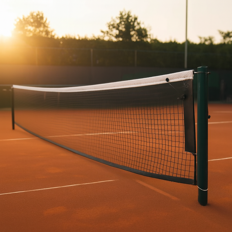 Single Junior Tennis Net - 6m x 0.70m