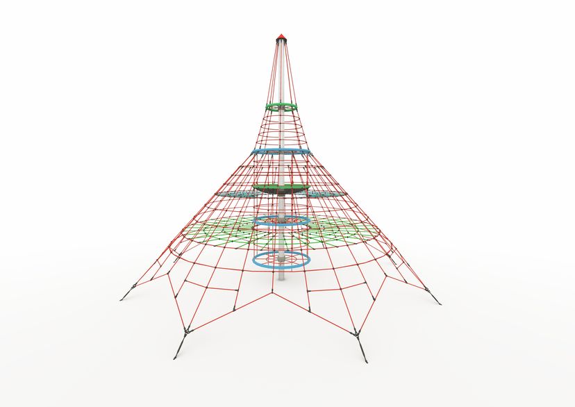 DINO XXL Rope Net Pyramid - Made in Germany