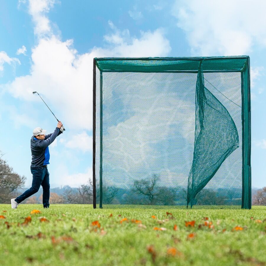 Template - Freestanding Golf Cage & Net - Home Driving Range