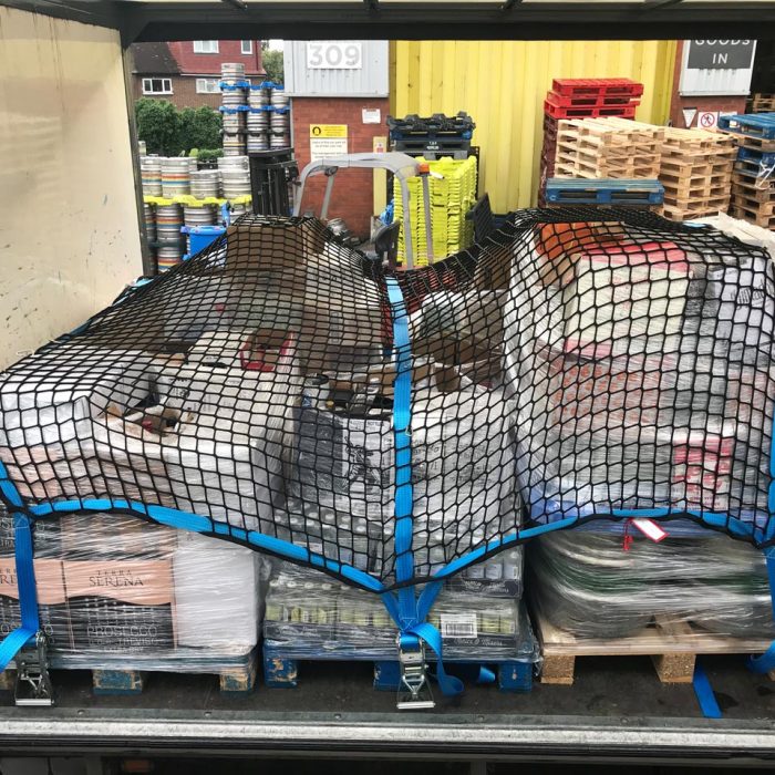 Heavy Duty Load Control Net with Webbing
