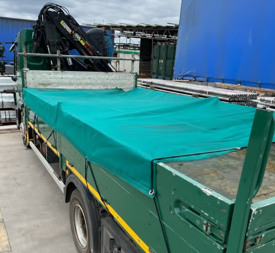 Lorry & Truck Nets - High Density Raschel Black Debris Net