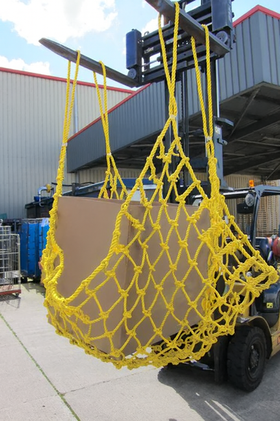 Extra Heavy Duty Certified Hoist Net 150kgs SWL 1.2m x 1.2m
