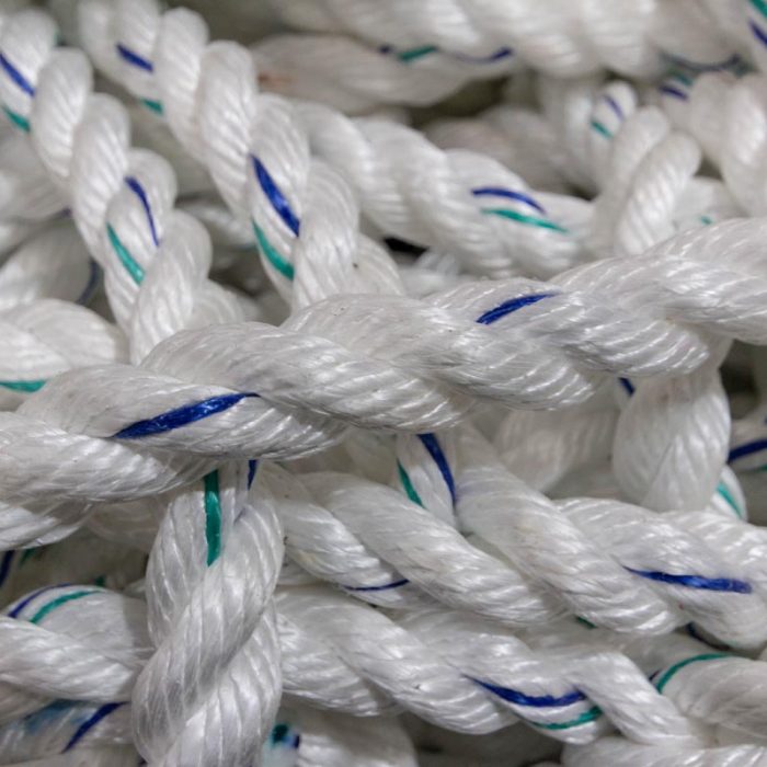 Extra Heavy Duty Certified Hoist Net 5T SWL 5m x 5m White