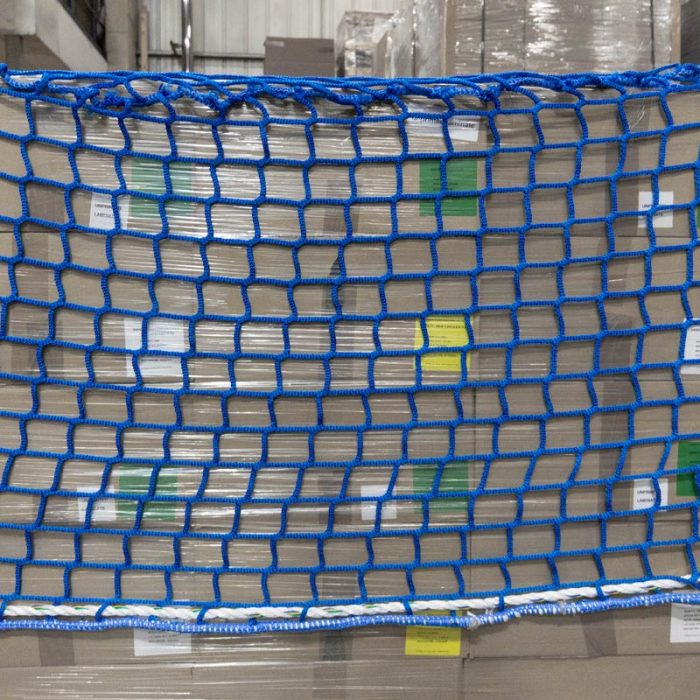 Pallet Cover Net With Border Rope and Carabine Clips