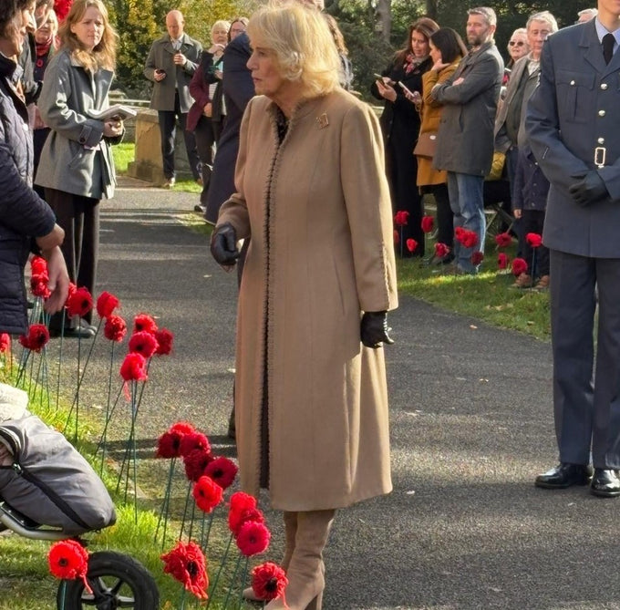 Bespoke Poppy Net Unveiled by the Queen | Nets4You | Bespoke Nets, UK ...