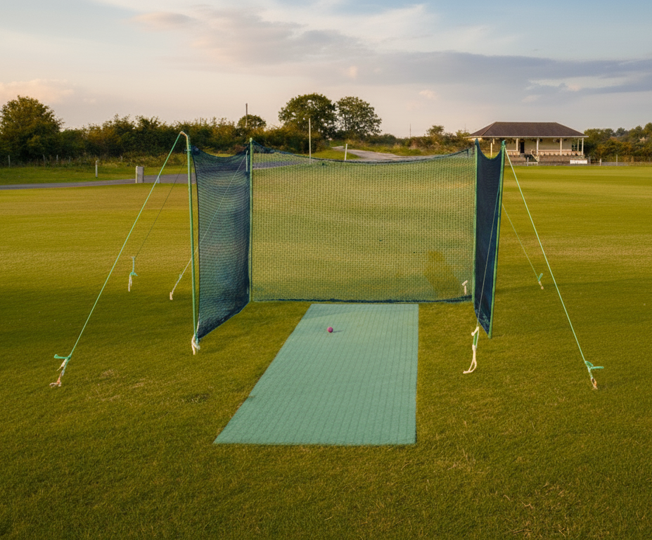Single Lane Cricket Net & Pole Kit - 7.32m Long