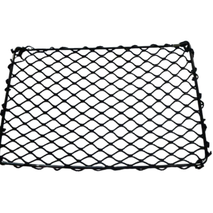 Metal Framed Non-Elasticated Storage Net 36cm x 22cm - Quantity 2