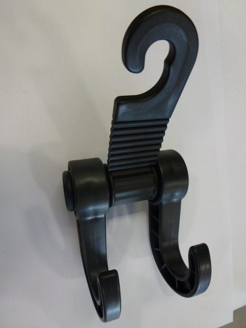 Double Hook Bag Holder - Quantity 10