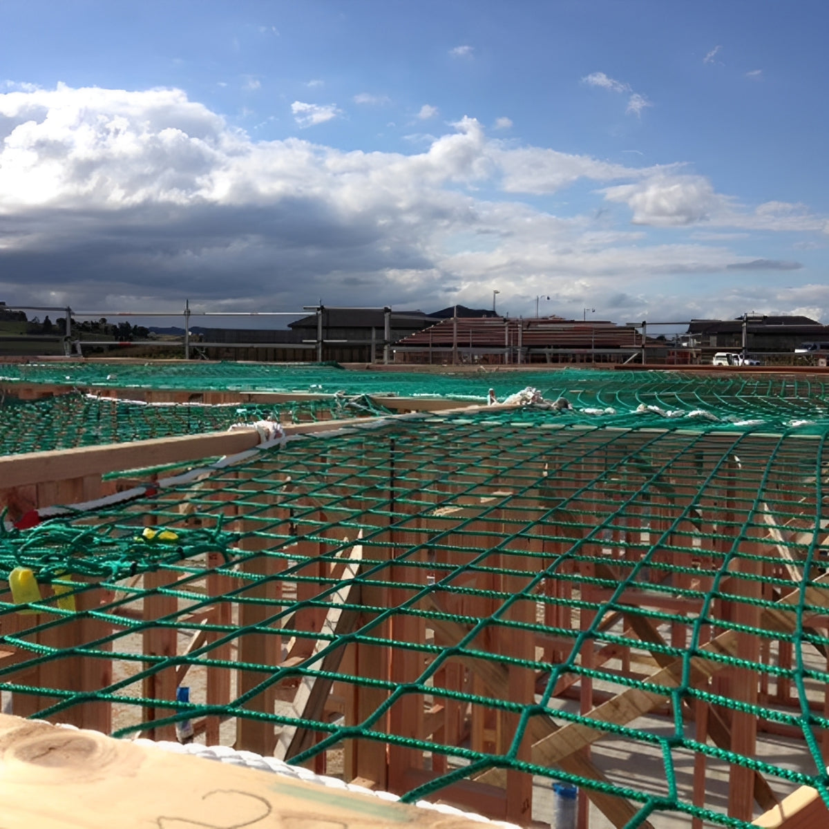 Adjustable Fall Protection Net Certified Fall Arrest Safety Net 7m x 8m | Nets4You | Bespoke Nets, UK ...
