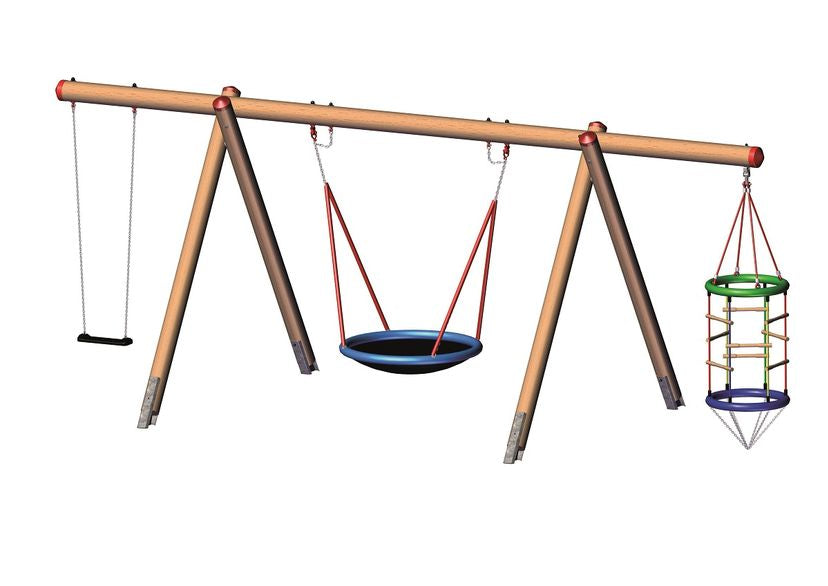 2m High - Long Swing Frame - Made in Germany