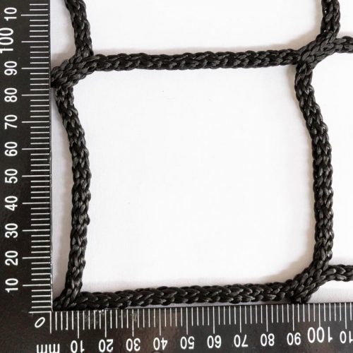 Black knotless net with 100mm mesh