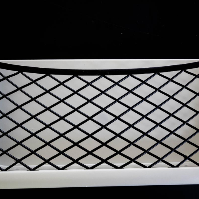 White large plastic frame net