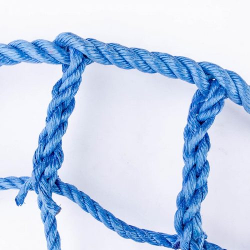 Blue rope net border