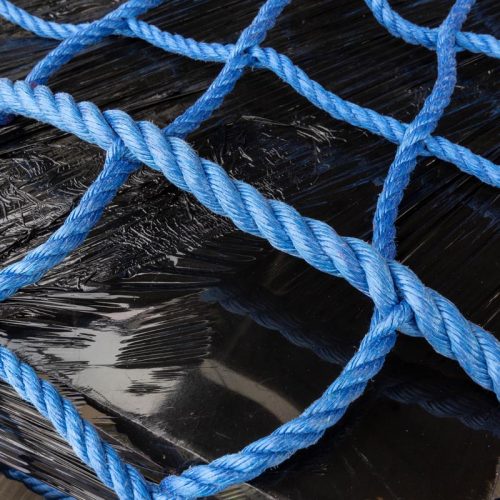 Blue rope net