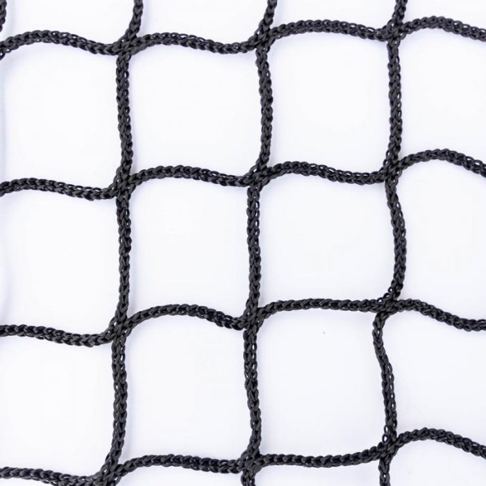 Black knotless netting