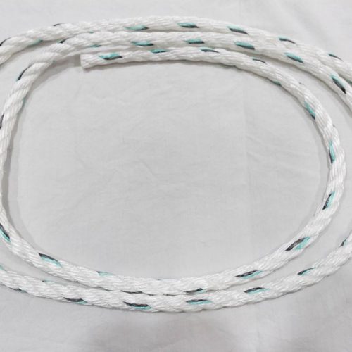 Tie rope for use with safety nets