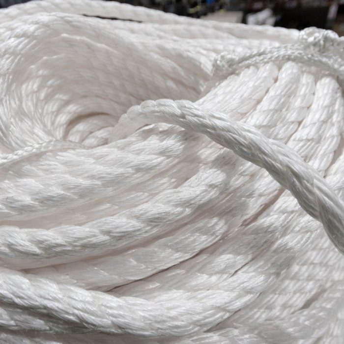 Baler Twine White Polypropylene Rope Coil 90m - Quantity 12