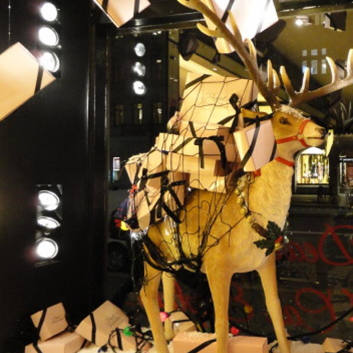 Light Duty Cargo Net used on Reindeer for Christmas display at Selfridges.